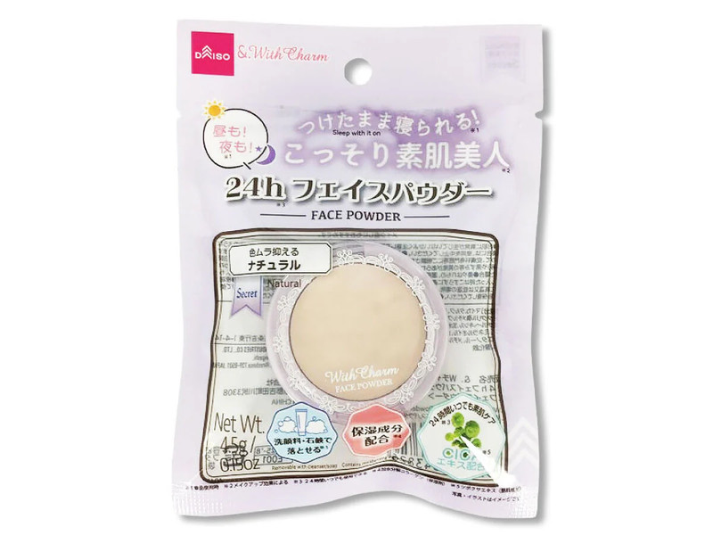 ＆．ＷｉｔｈＣｈａｒｍ　２４ｈフェイスパウダー　ナチュラル